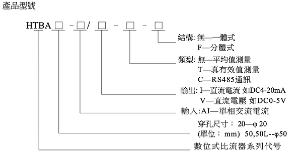 數位式CT比流器電流傳感器選型