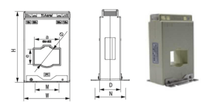 4-20mA輸出貫穿式比流器